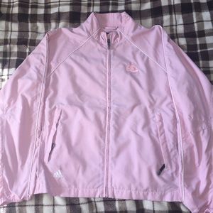 adidas pink jacket
